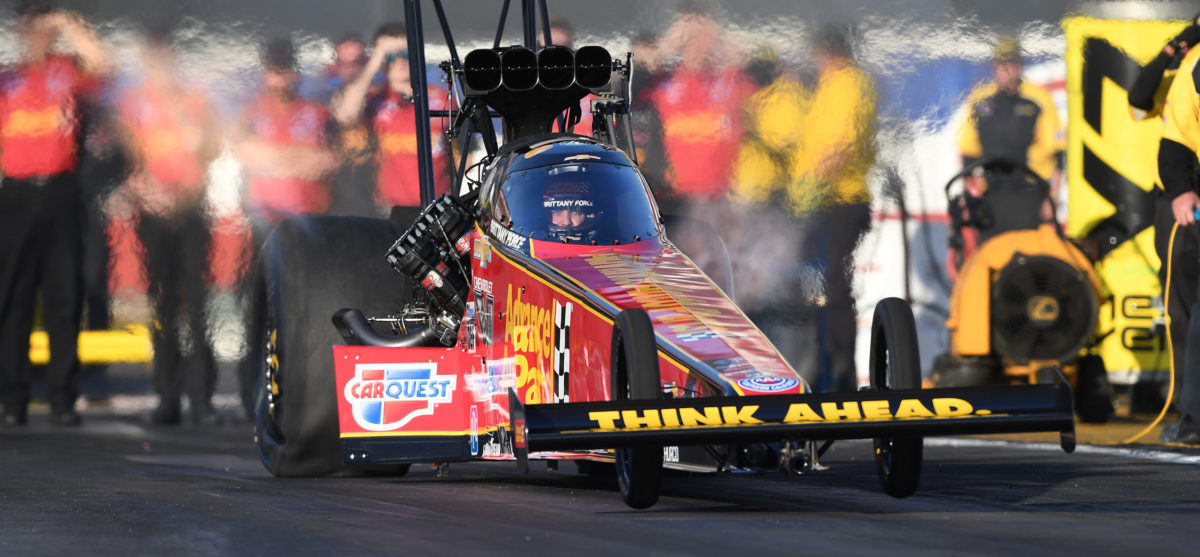 Brittany Force Dragster Racing