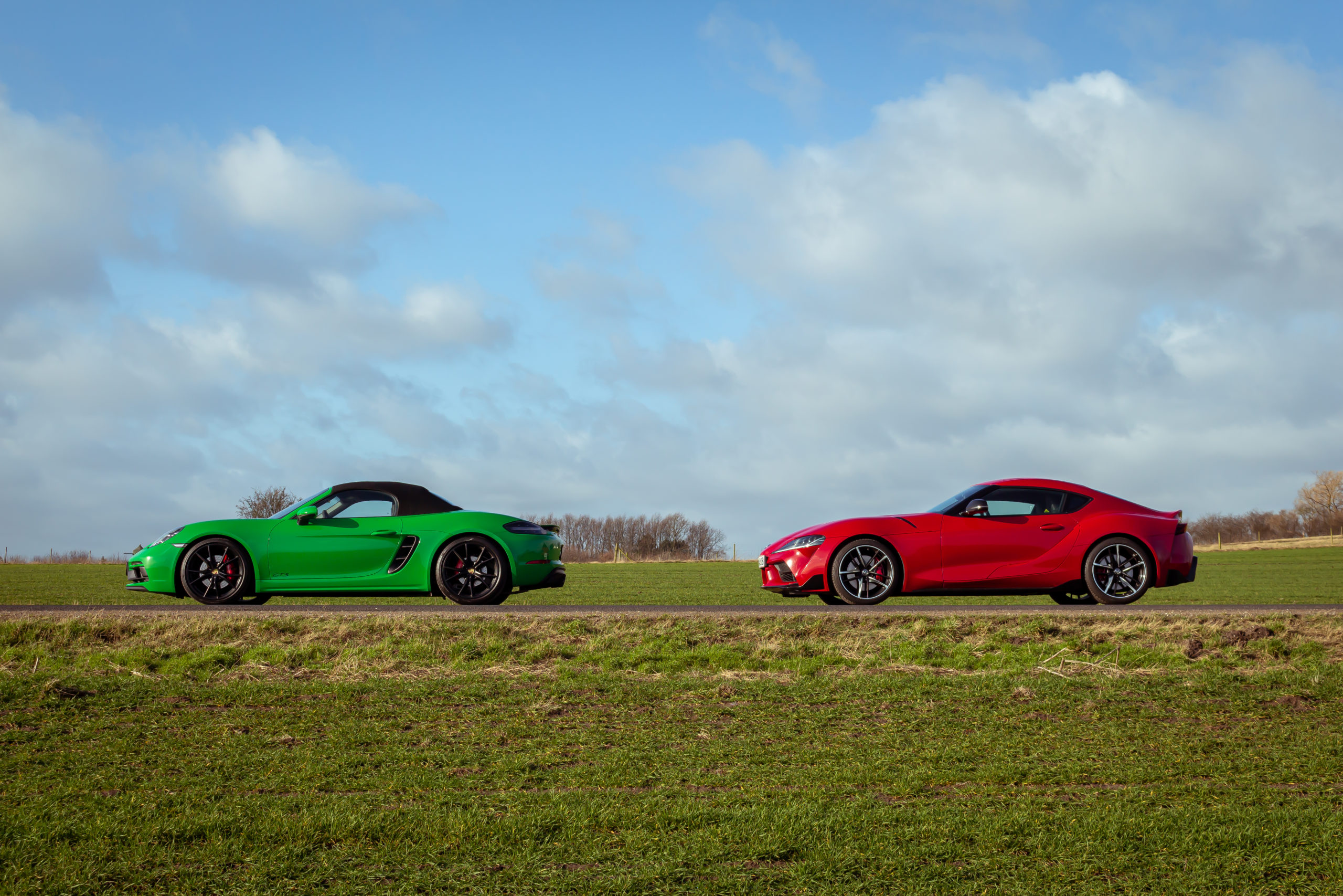 Duel: Porsche 718 eller Toyota Supra